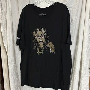 Ozzy Osborne Black Graphic Short Sleeve Tee
